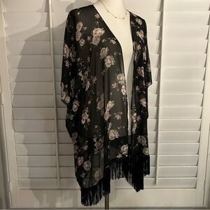 🖤XHILARATION • Kimono Cardigan or Coverup